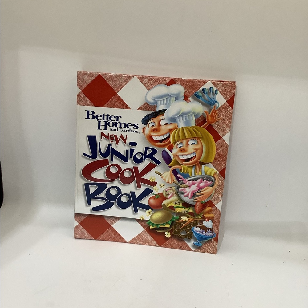 Better Homes And Gardens Junior Cook Book - Red and White Checkered